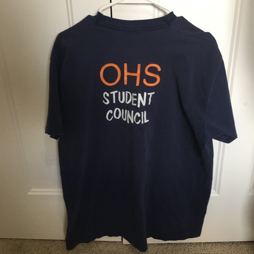 Oswego High School Student Council Tshirt Vintage Y2k Unisex Xl View 3